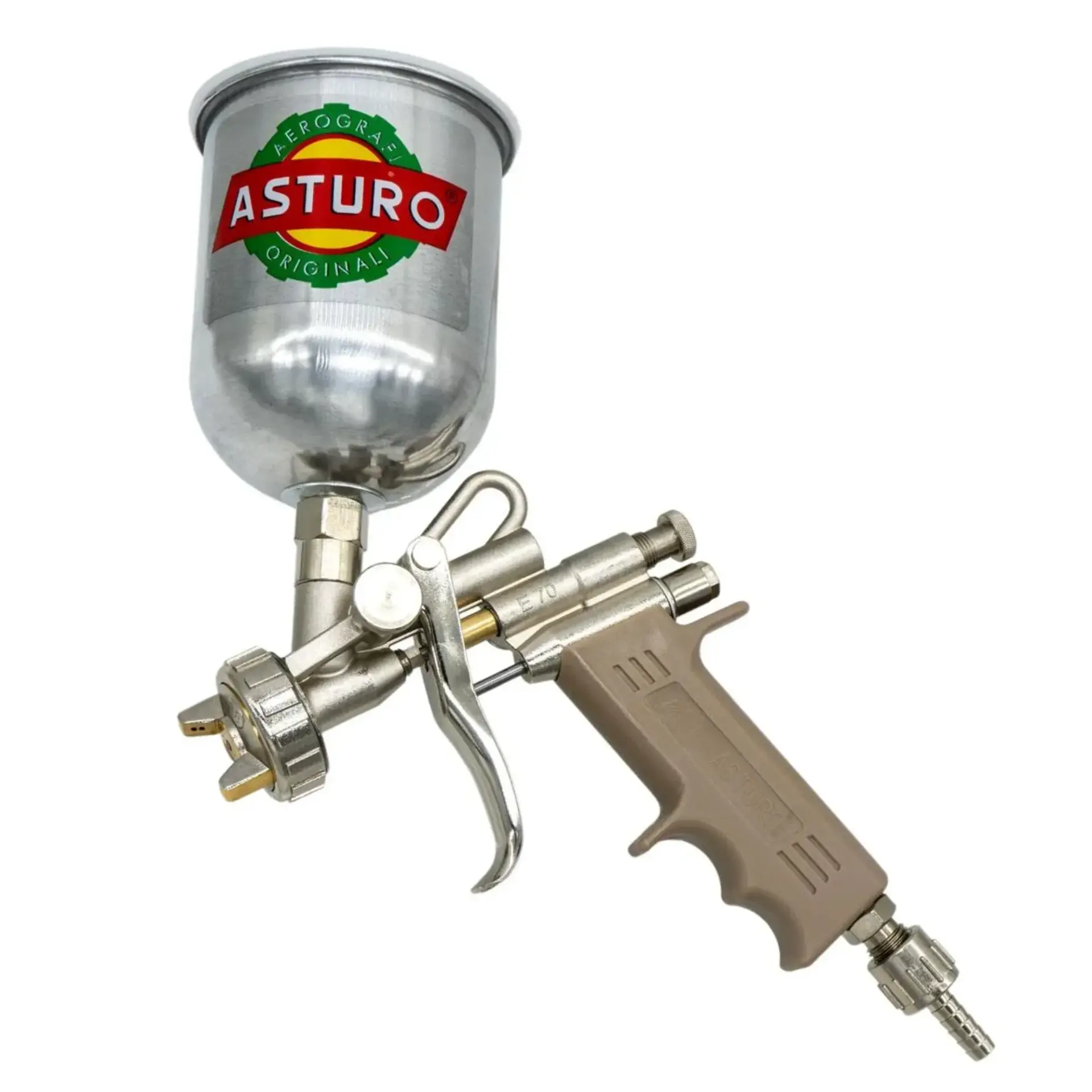 Asturo Boya Tabancası Üstten Depo E70 3.0 Mm