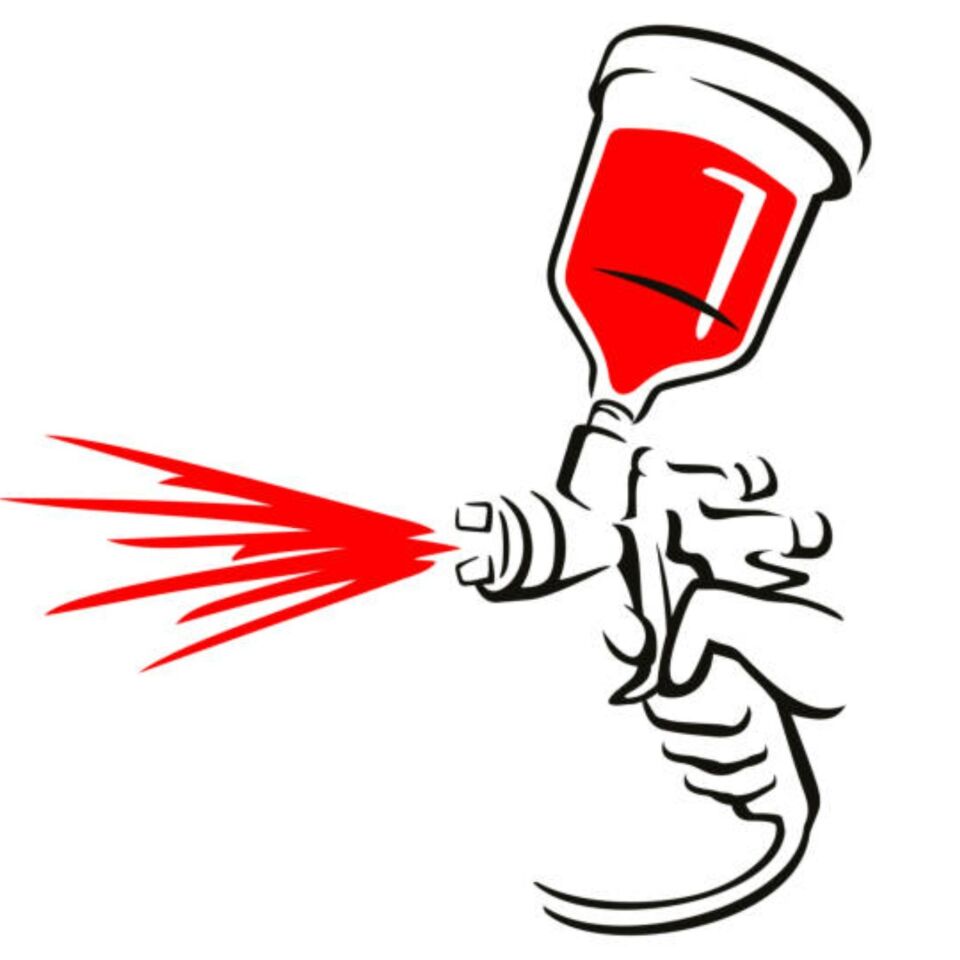 Asturo Boya Tabancası Üstten Depo E70 3.0 Mm