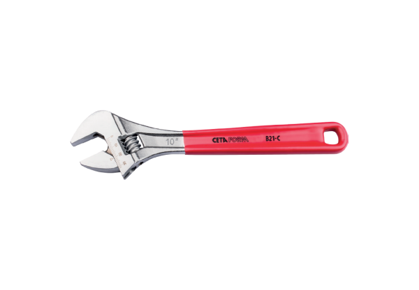 Ceta Form Kurbağacık Anahtar (Krom Kaplı-PVC Daldırma Saplı) 300 mm - B21-300C
