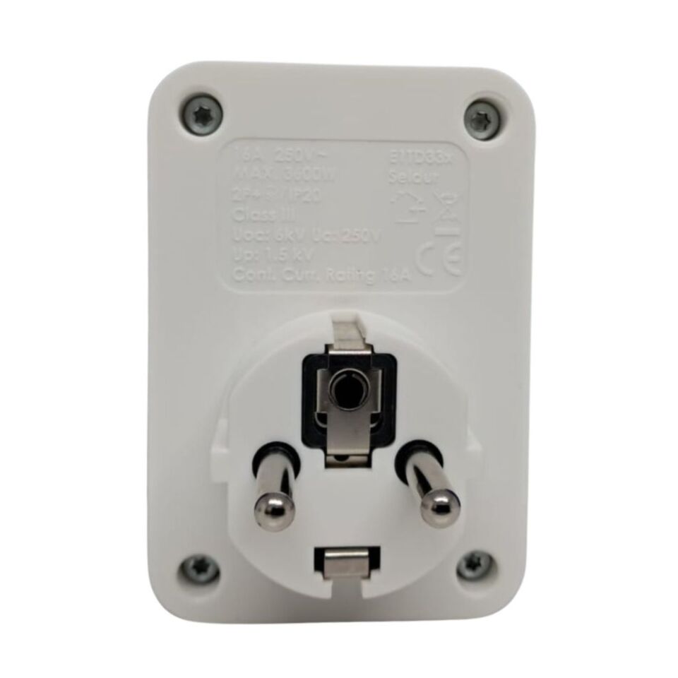 Bylion Şok Ve Akım Korumalı Fiş Priz Beyaz 720j