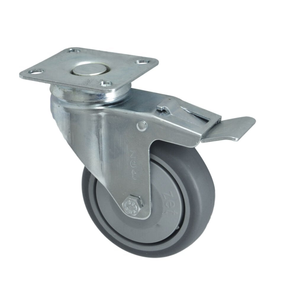 5002 MER Hastane Tipi Teker 100*32 Frenli (J.Kapaklı)