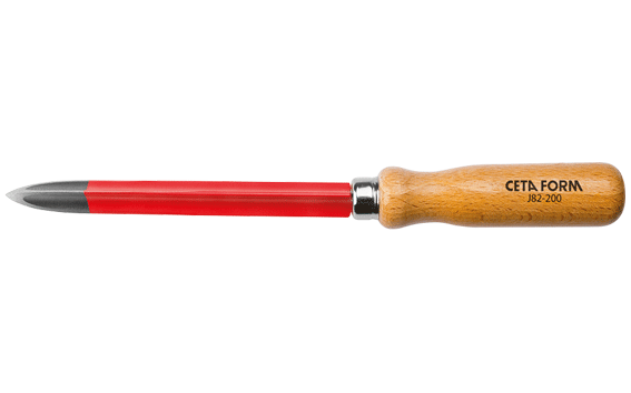 Ceta Form Üç Kenarlı Çukur Raspa 150 mm - J82-150