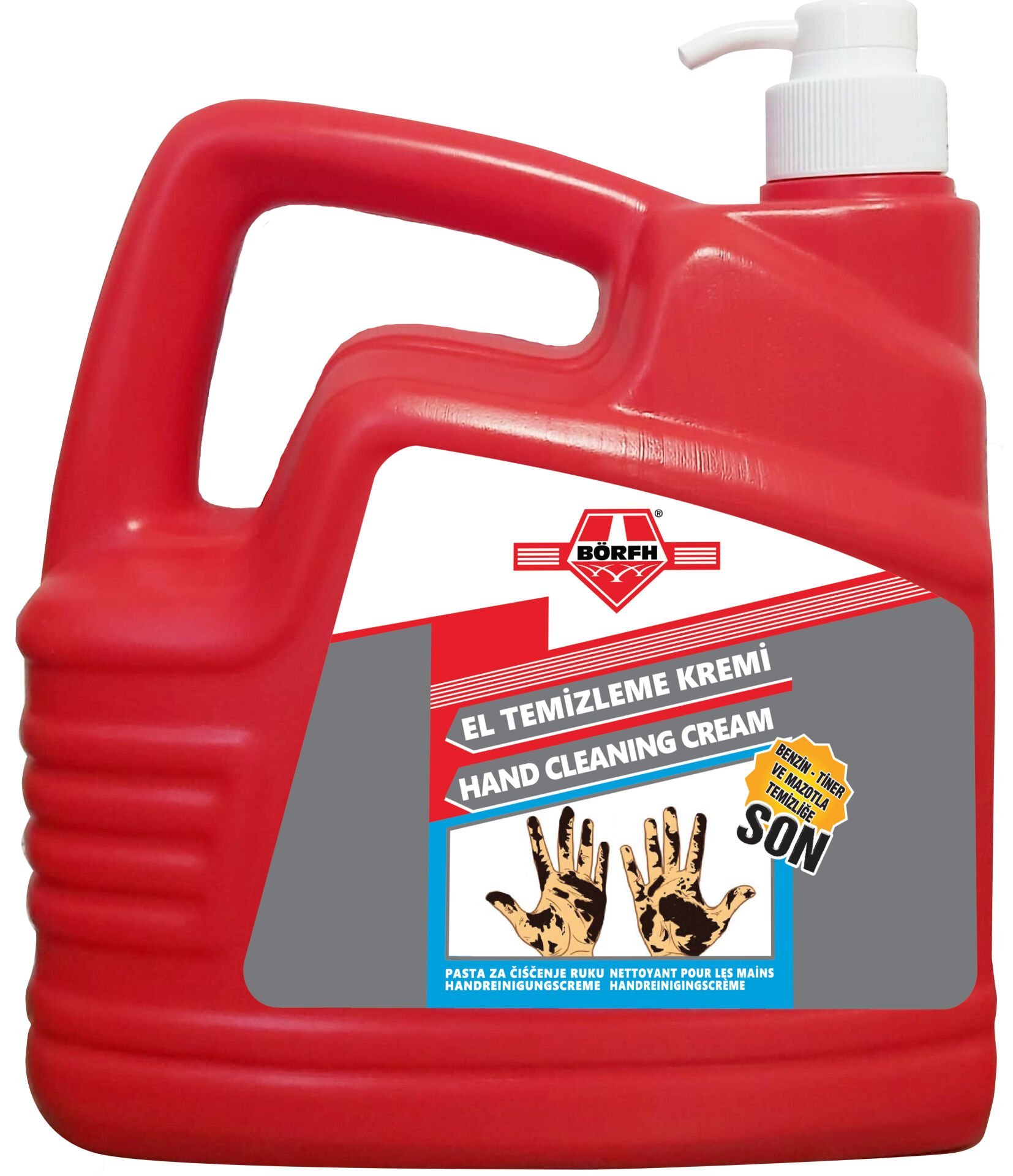 Börfh El Temizleme Kremi Pompalı 3 kg