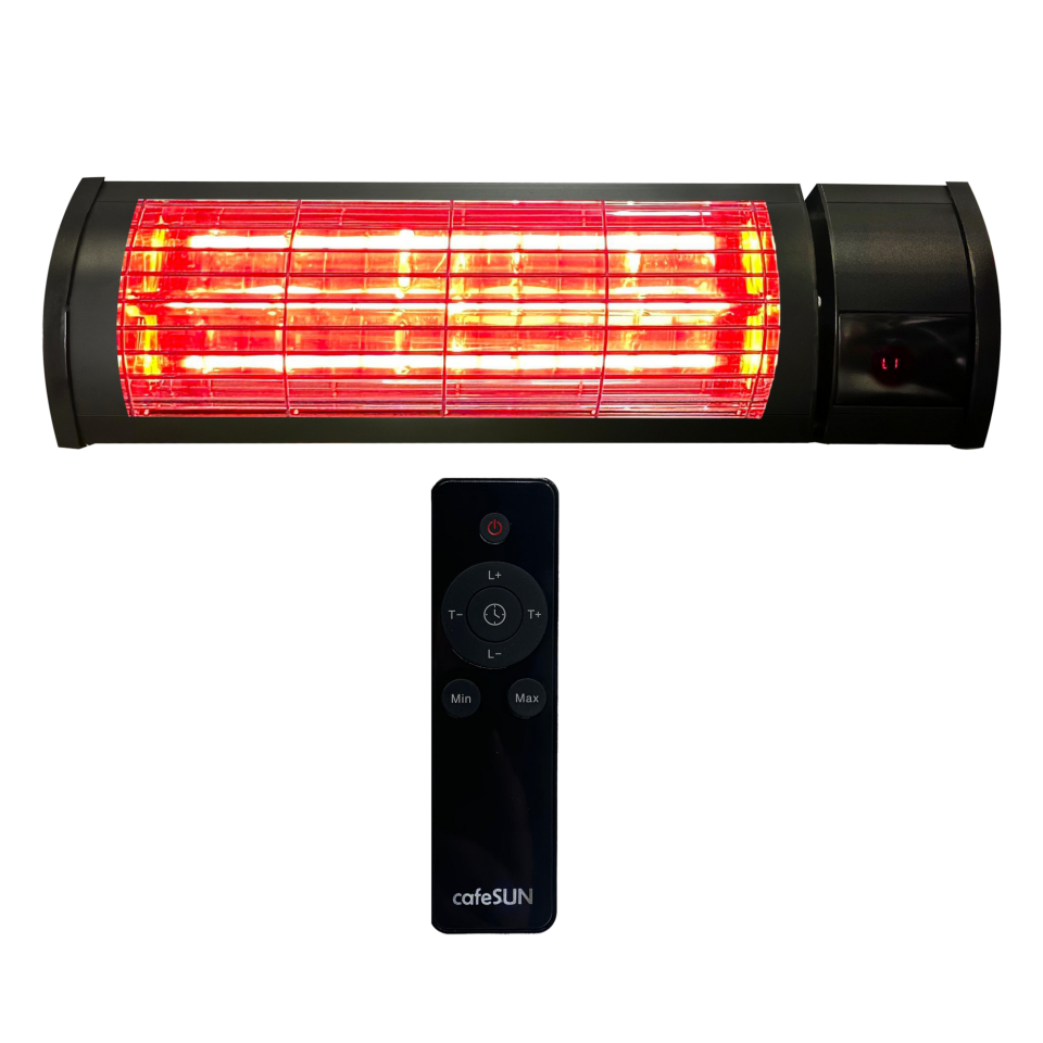 Cafesun Duvar Dış Mekan Isıtıcı Kumandalı 2000 W