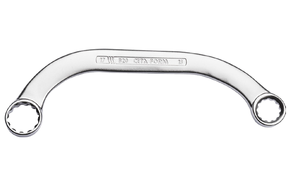 Ceta Form Yıldız İki Ağız Yarım Ay Anahtar 13 x 17 mm - B20-1317