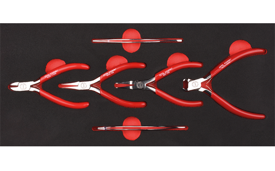 Ceta Form 6 Parça C-TRONIC Mikro Pense ve Cımbız Seti (EVA'lı) - H99-E06