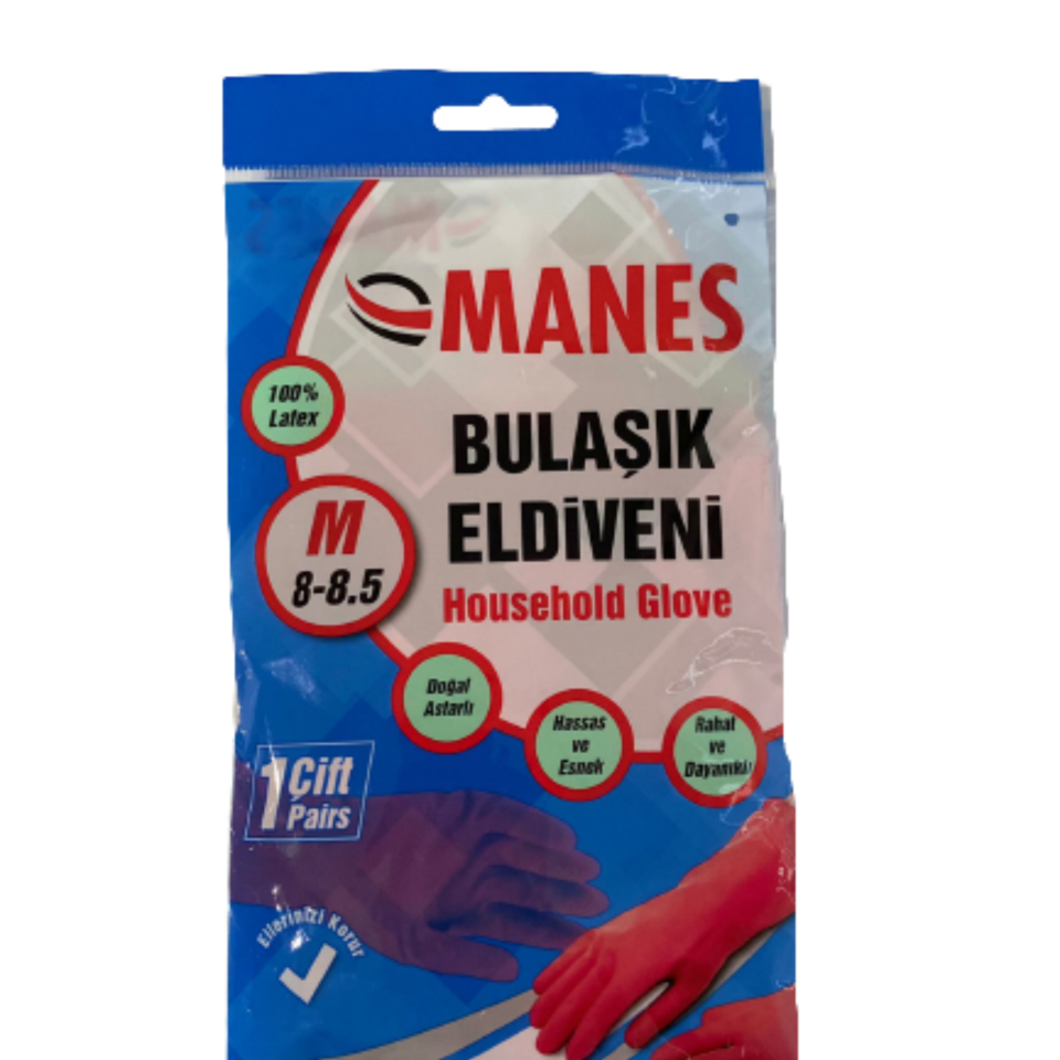 Manes Bulaşık Eldiveni No: 9-9.5