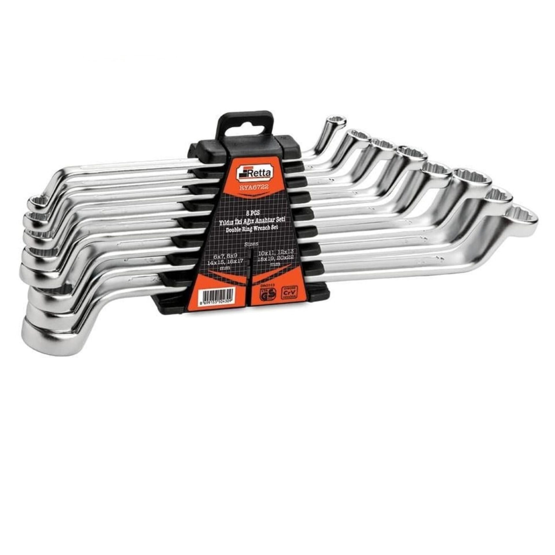Retta Rya6722 Yıldız Anahtar Takımı 8 Li