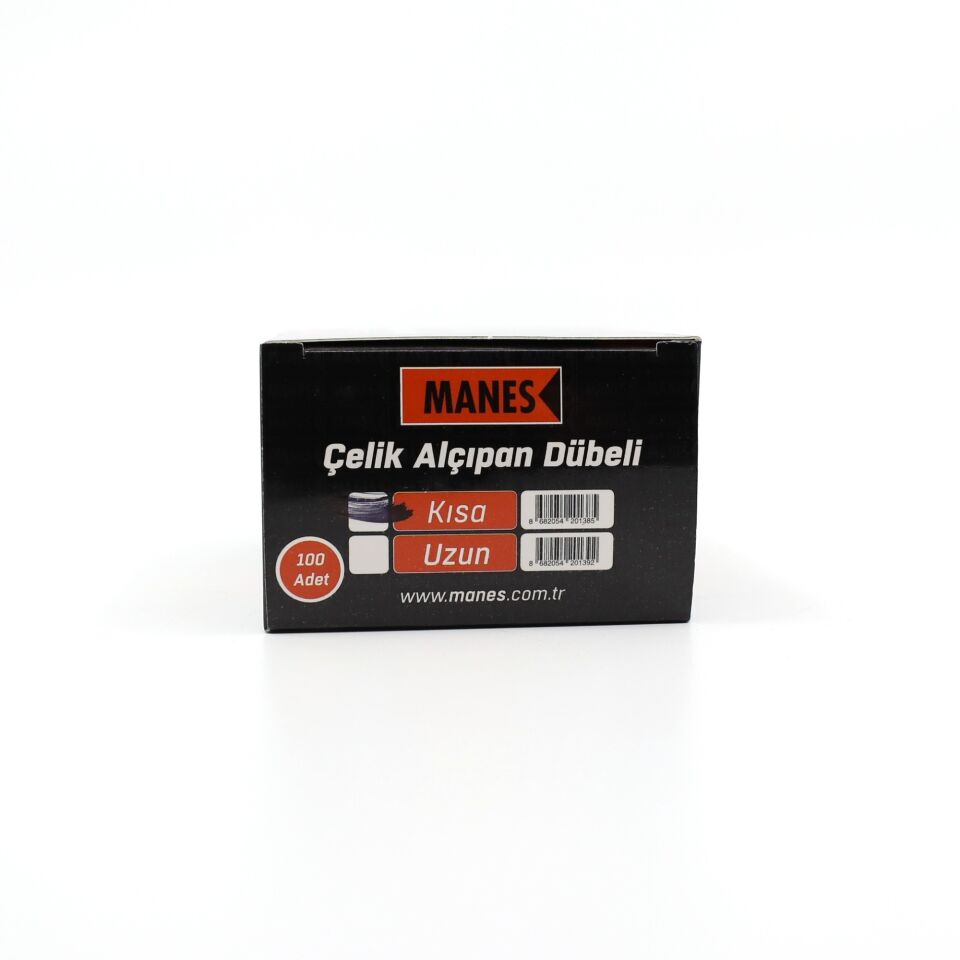 Manes Çelik Alçıpan Dubeli Kısa (100 Adet)