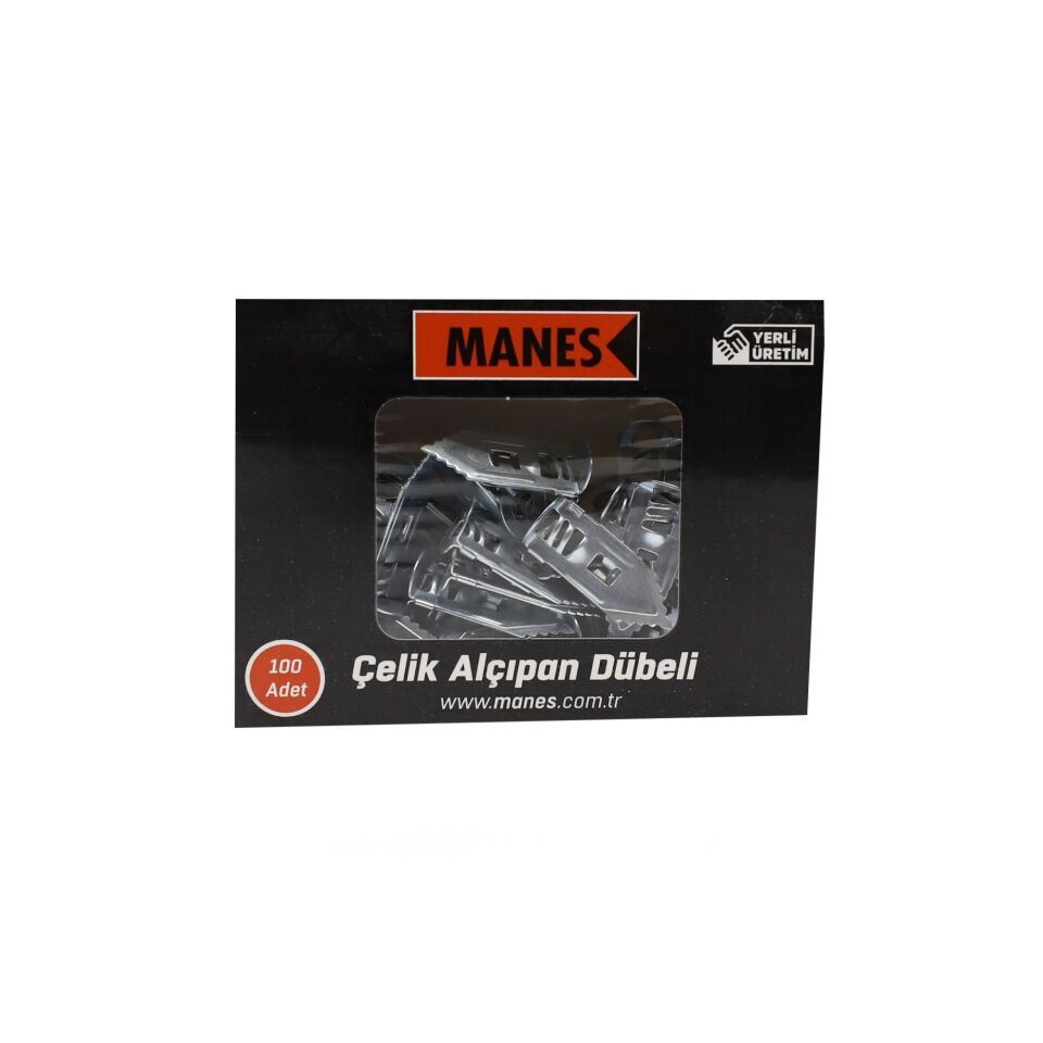 Manes Çelik Alçıpan Dubeli Kısa (100 Adet)