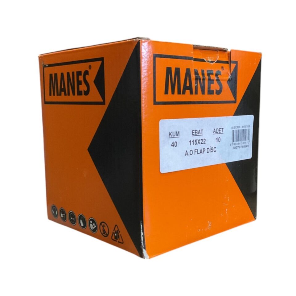 Manes Flap Disk Zımpara A.o.115x22 P40