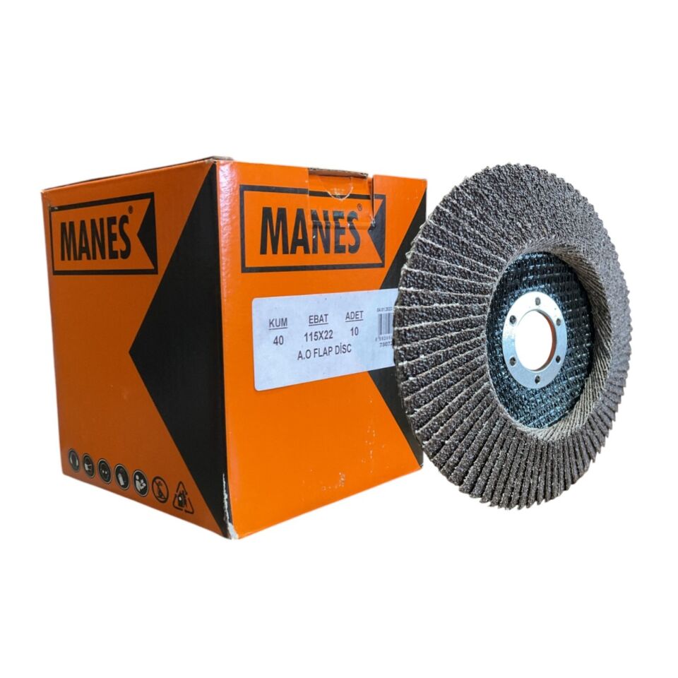 Manes Flap Disk Zımpara A.o.115x22 P40