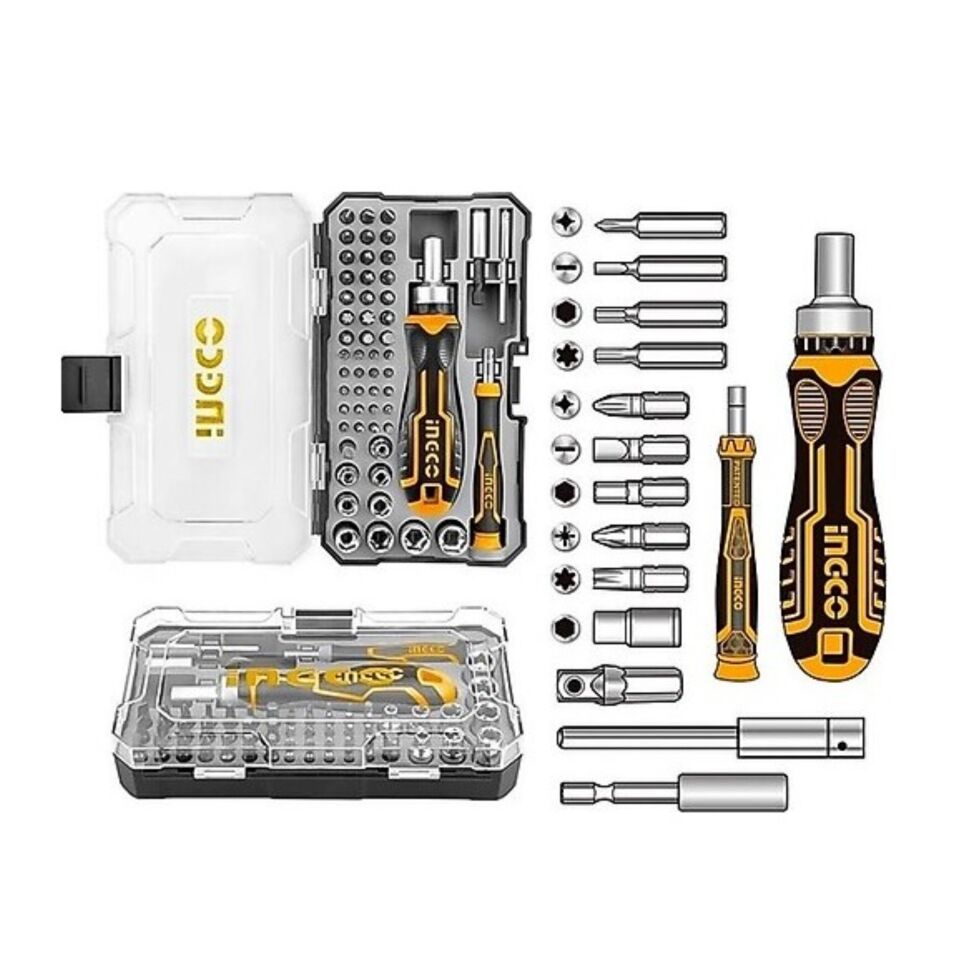 İngco HKSDB0558 Bits Tornavida Seti 55 ADET