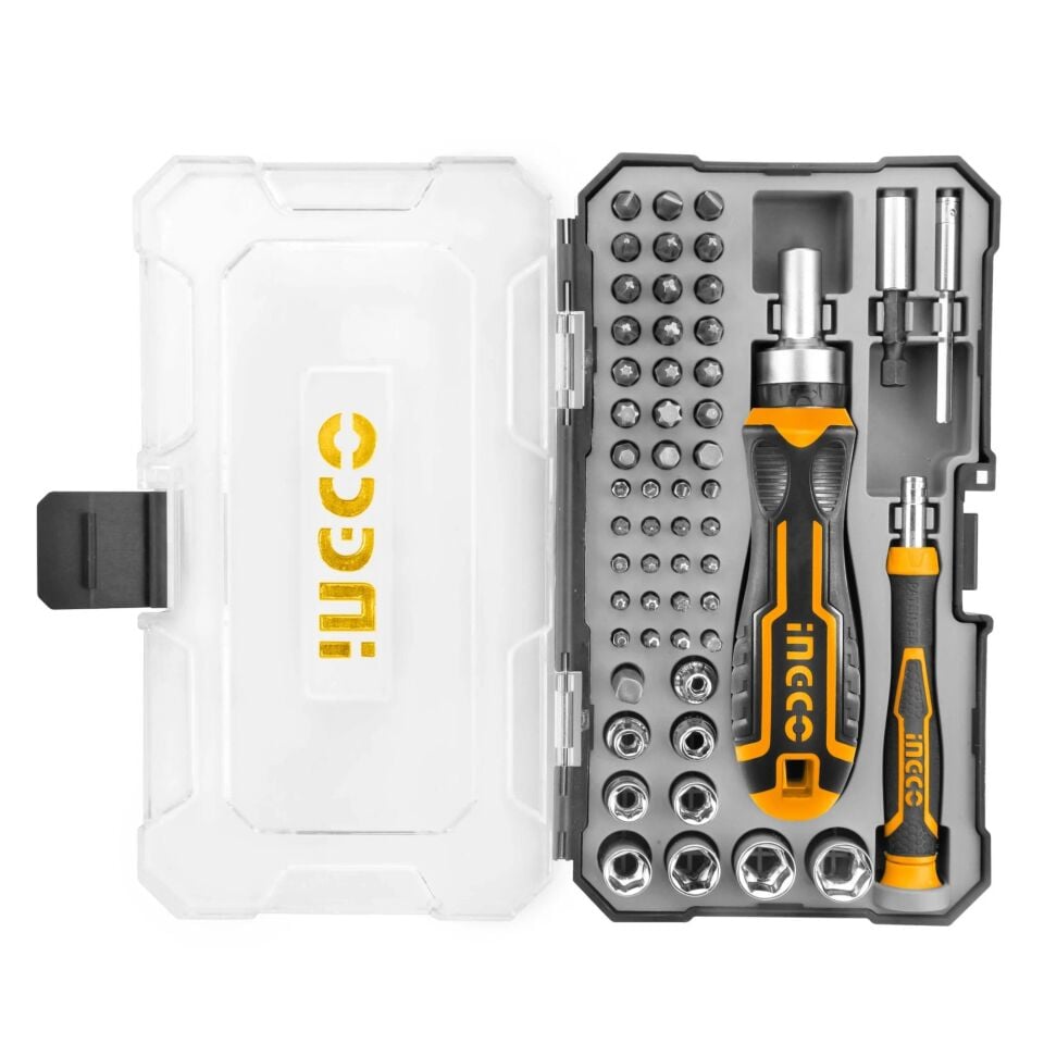 İngco HKSDB0558 Bits Tornavida Seti 55 ADET