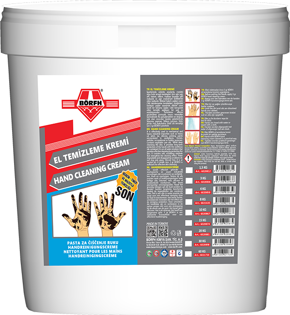 Börfh El Temizleme Kremi 10 Kg
