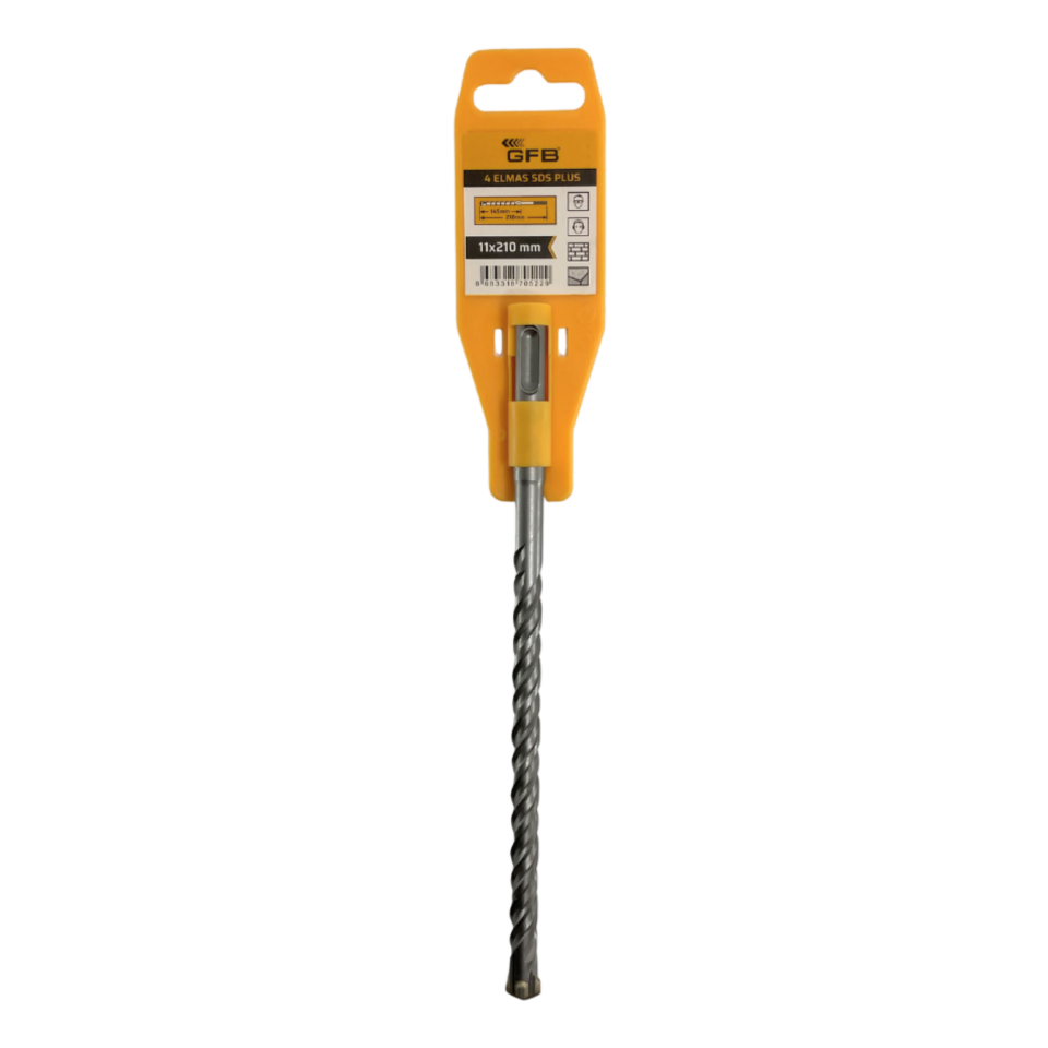Gfb 4 Elmaslı Sds Plus Matkap Ucu 11x210 Mm 2089