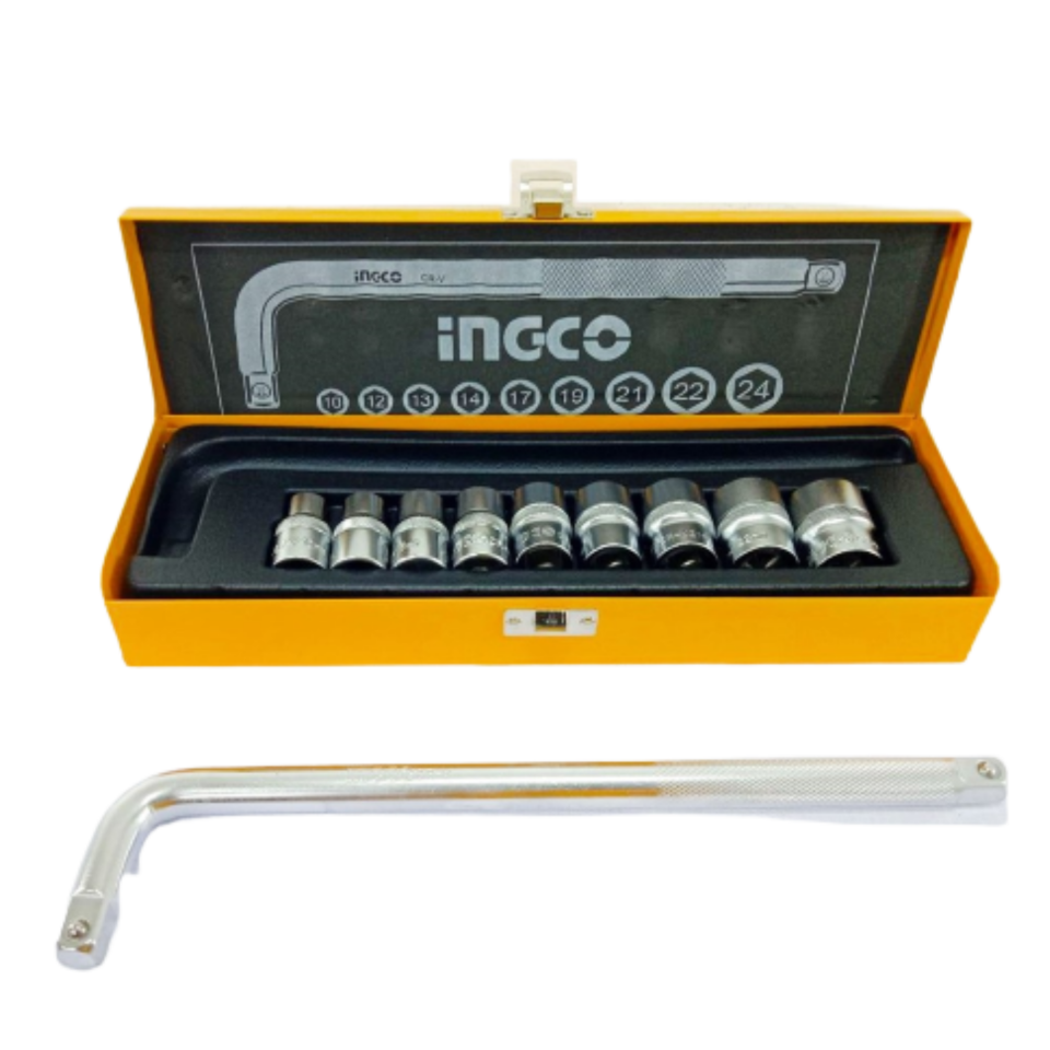İngco Hkts12101 Lokma Seti 10 Parça 1/2''