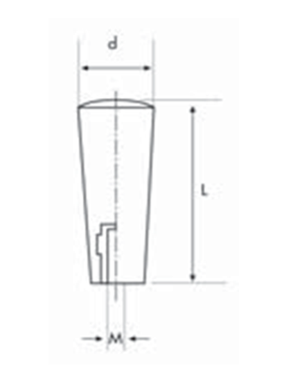 VKC281020 Bakalit Vol.Kolu Civatalı