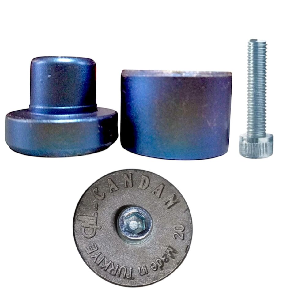 Candan Pprc Boru Paftası 20 Mm Mavi