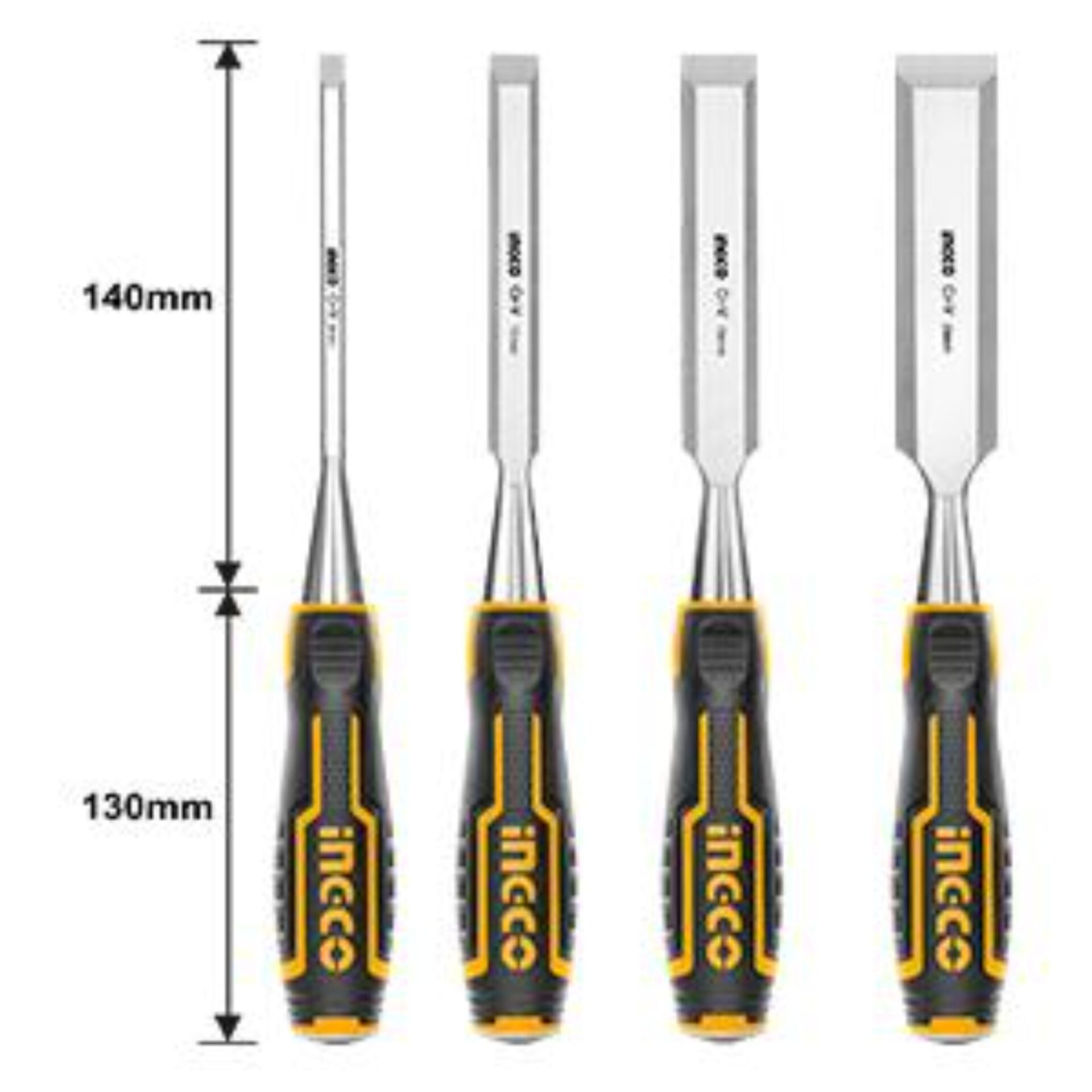 İngco Hktwc0401 Iskarpela Seti 4 Lü