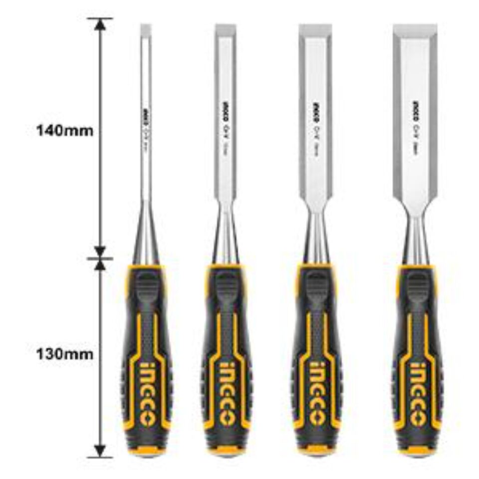 İngco Hktwc0401 Iskarpela Seti 4 Lü