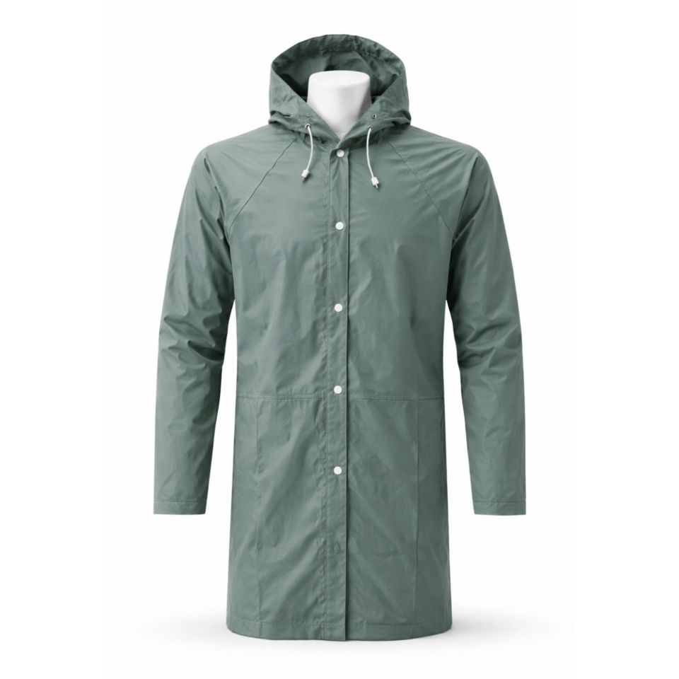 Manes Lüx İthal Yağmurluk Yeşil
