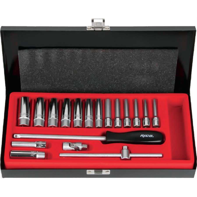 Rico 18 Parça 1/4 Uzun Lokma Seti - 007-RC1418