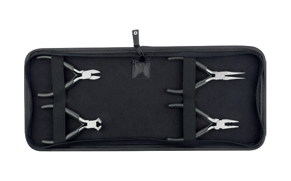 Ceta Form 4 Parça Elektronikçi Pense Takımı (Deri Çantalı) - H50-W04