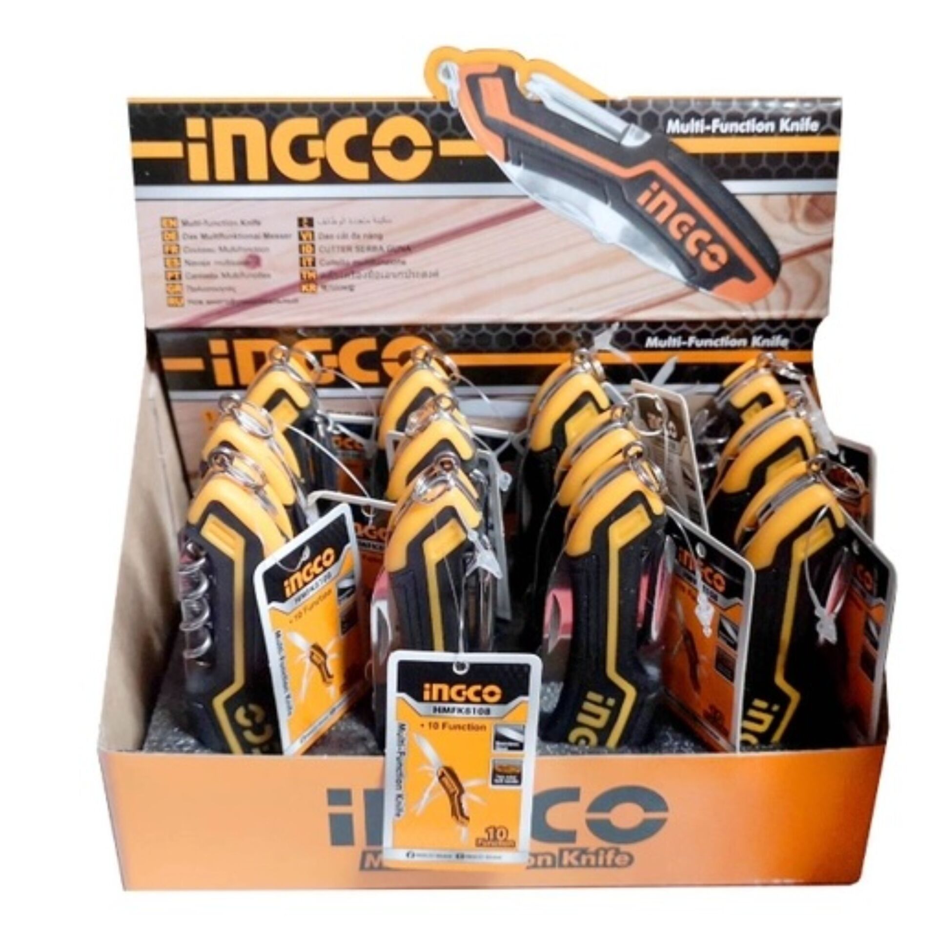 İngco Hmfk8108 Çakı 10 Fonksiyonlu