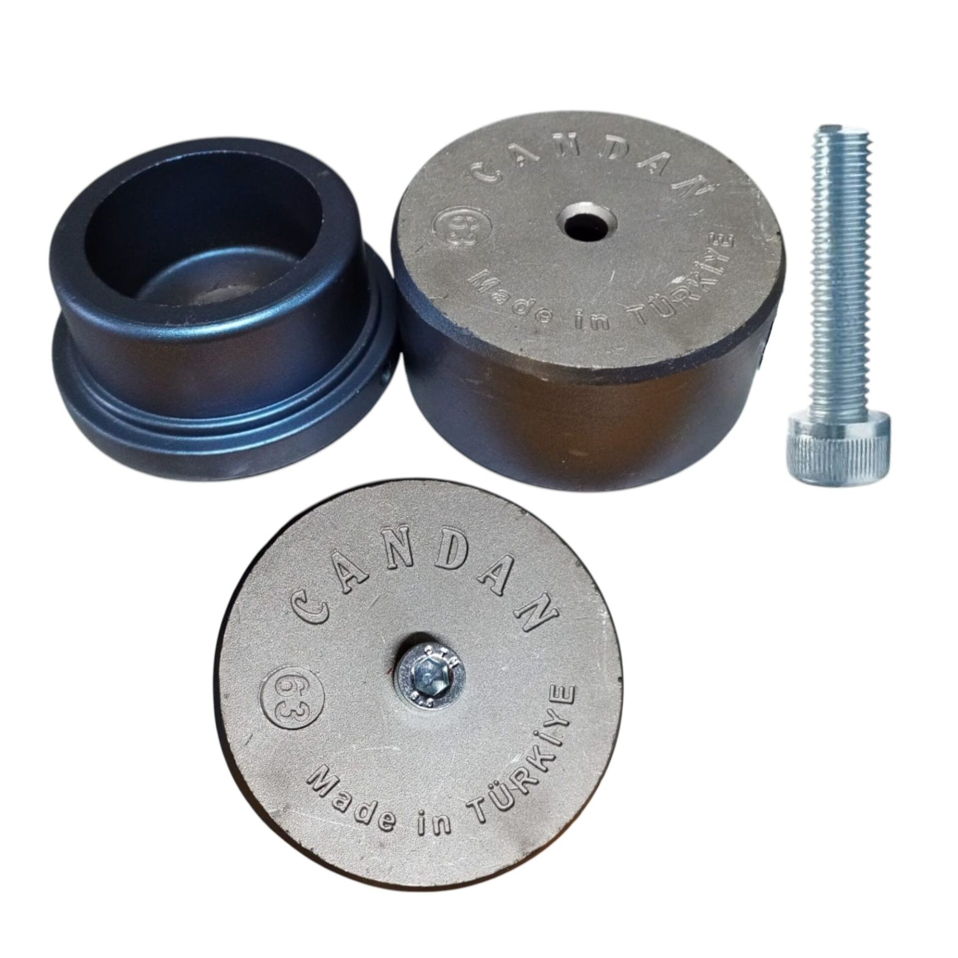 Candan Pprc Boru Paftası 63 Mm Mavi