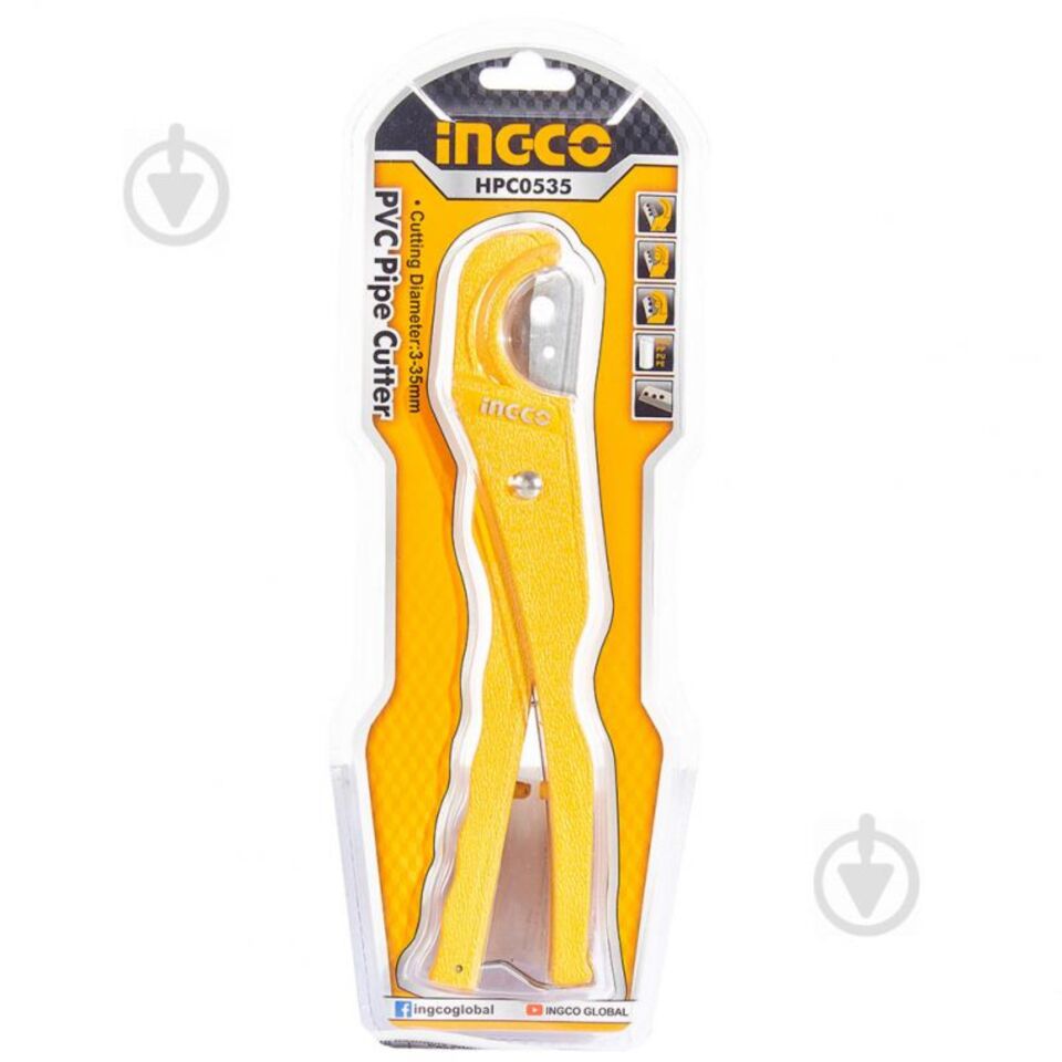 İngco Hpc0535 Pvc Boru Makası 210 Mm