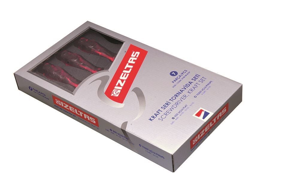 İzeltaş 7 Parçalı Kraft Tornavıda Setı - 4100008107