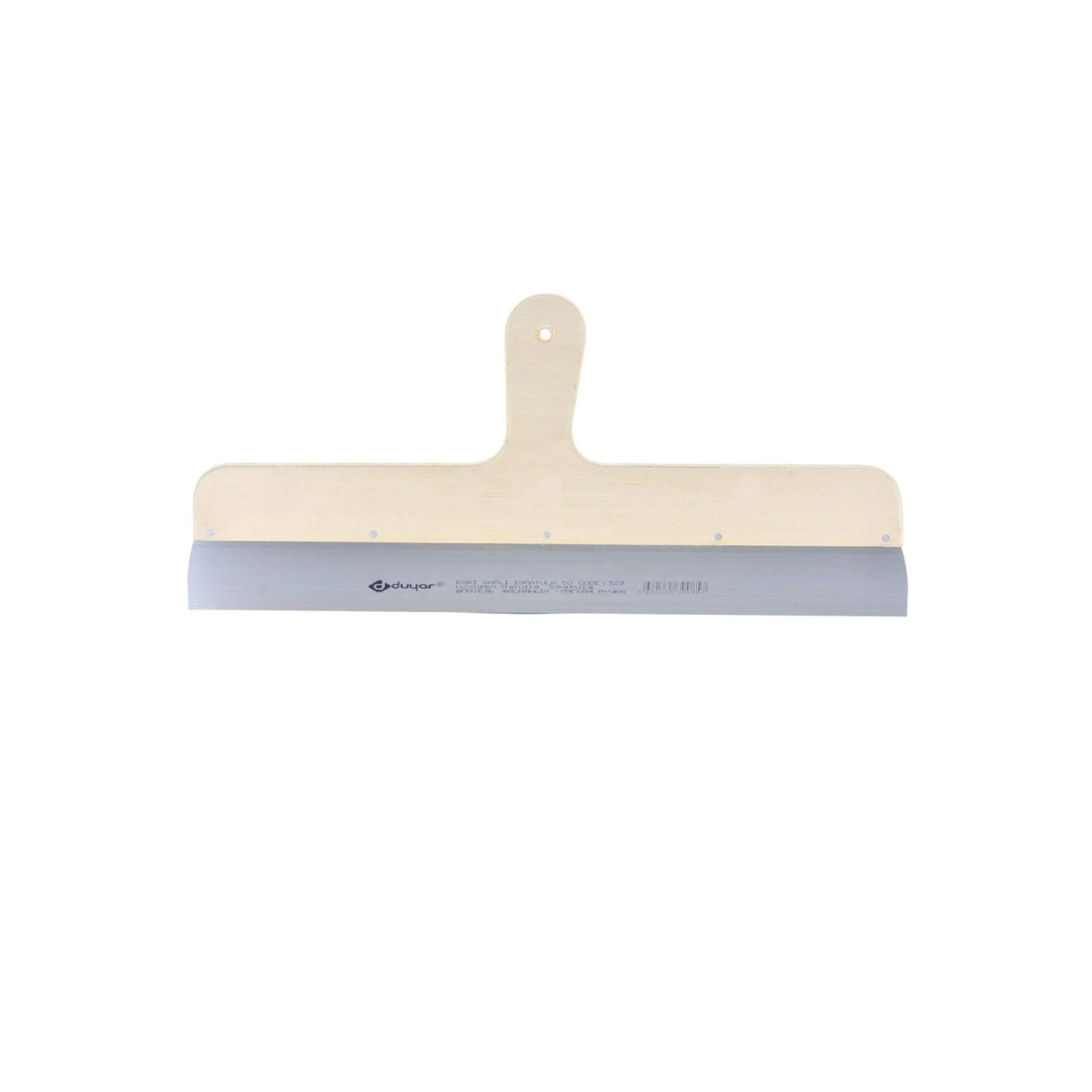 Duyar Eğri Saplı Ispatula Ahşap Sap 20 Cm Kod:461