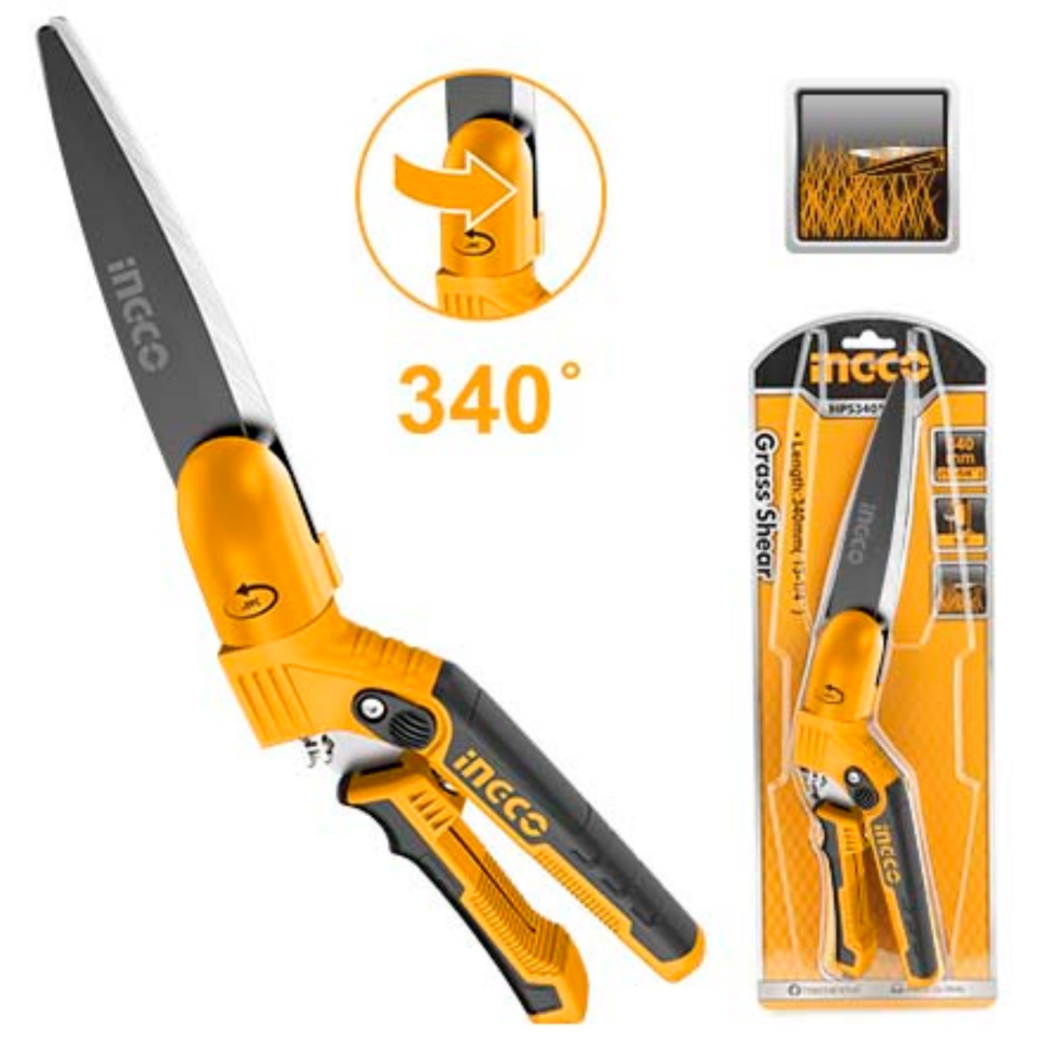 İngco Hps3401 Çim Kesme Makası 340 Mm
