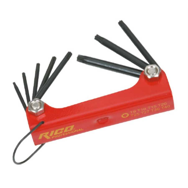 Rico 8 Parça Çakı Torx Allen - 013-RC0203