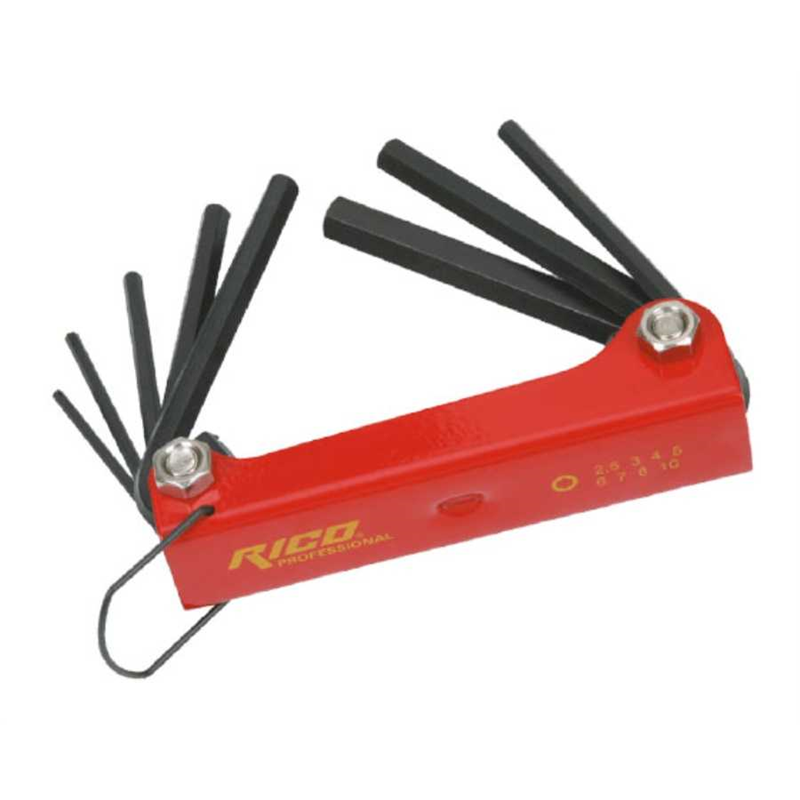 Rico 8 Parça Çakı Düz Allen - 013-RC0204