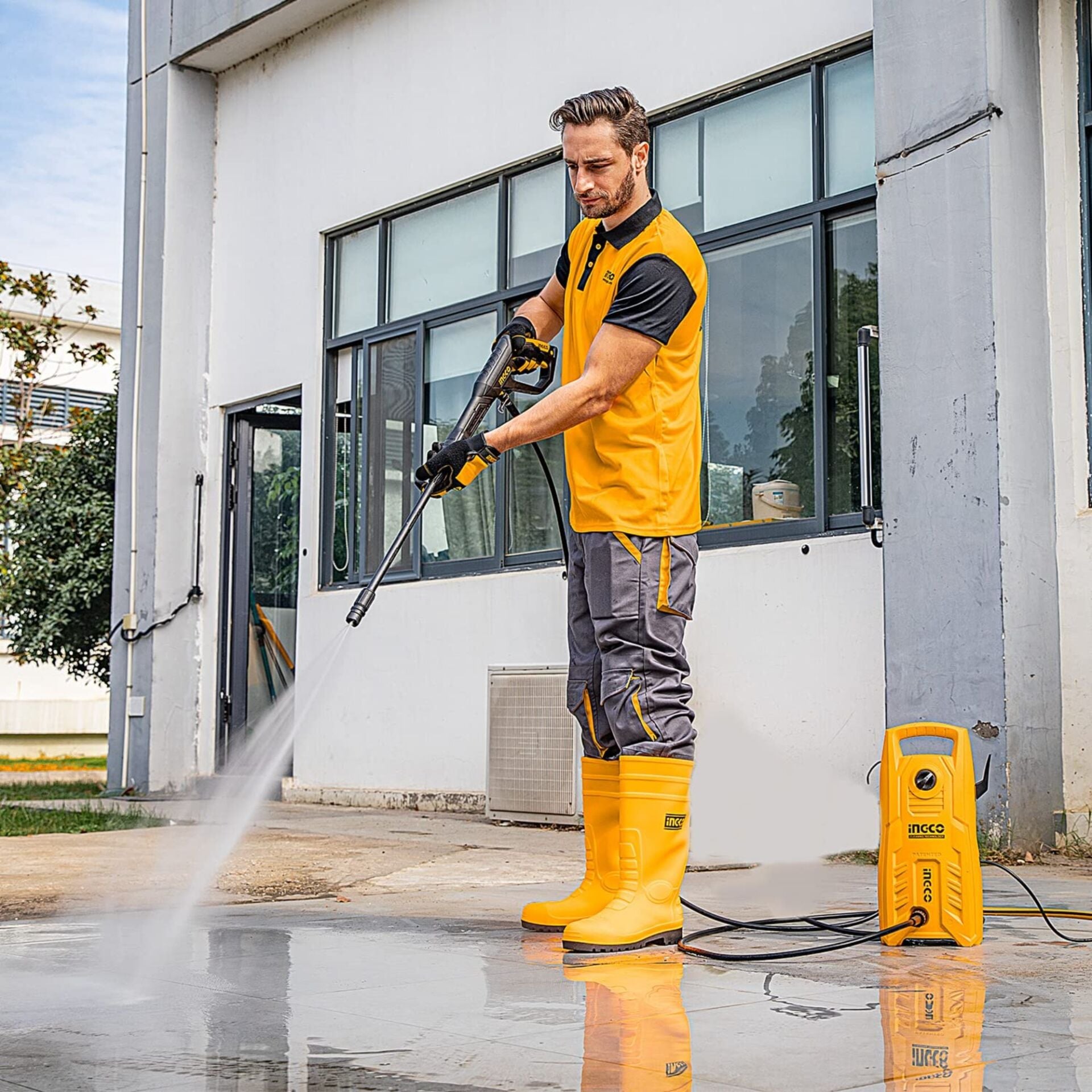 İngco Hpwr14008 Oto Yıkama Makinesi 130 Bar