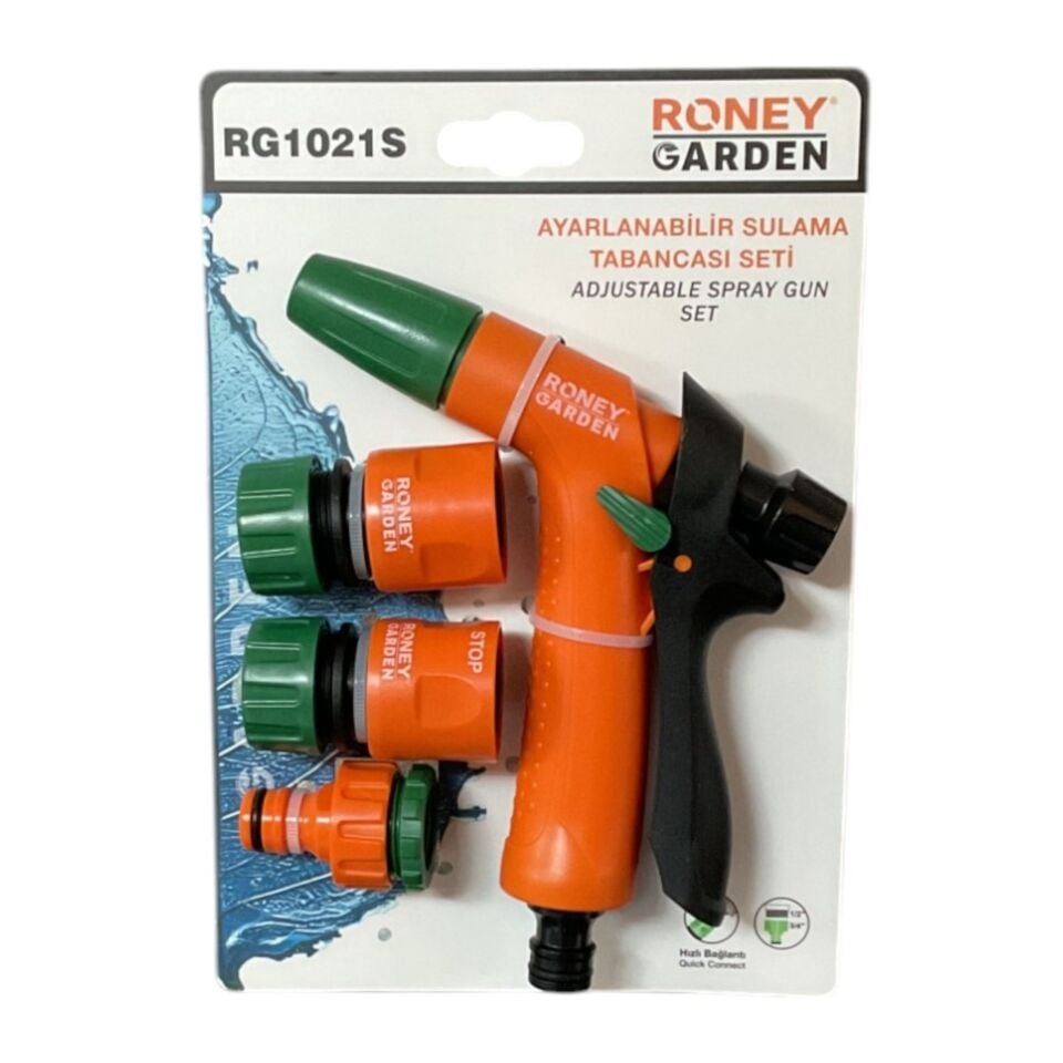 Roney Sulama Tabancası Seti Ayarlanabilir Rg1021s