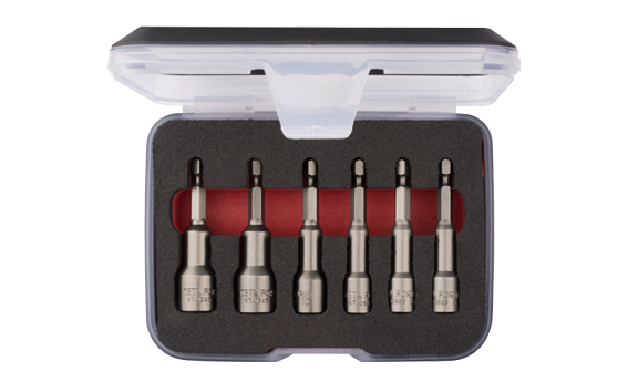 Ceta Form 6 Parça Manyetik Lokma Uç Takımı 65 mm - BT/ST061