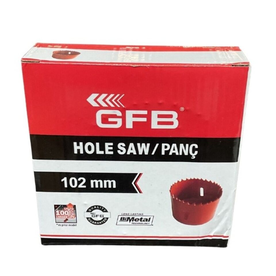 Gfb Bi-metal Panç 102 Mm Kod:4833