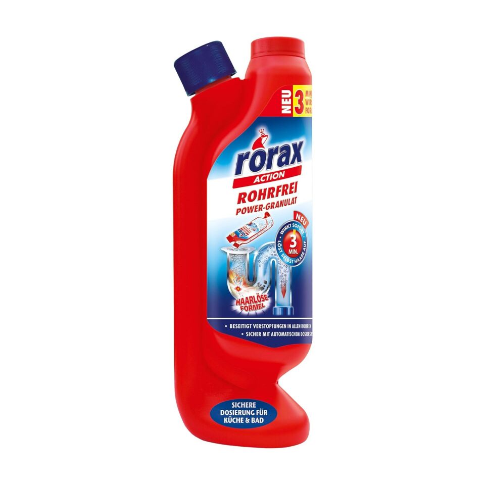 Rorax Power Dozajlı Kullanım Lavabo Açıcı 600 Gr