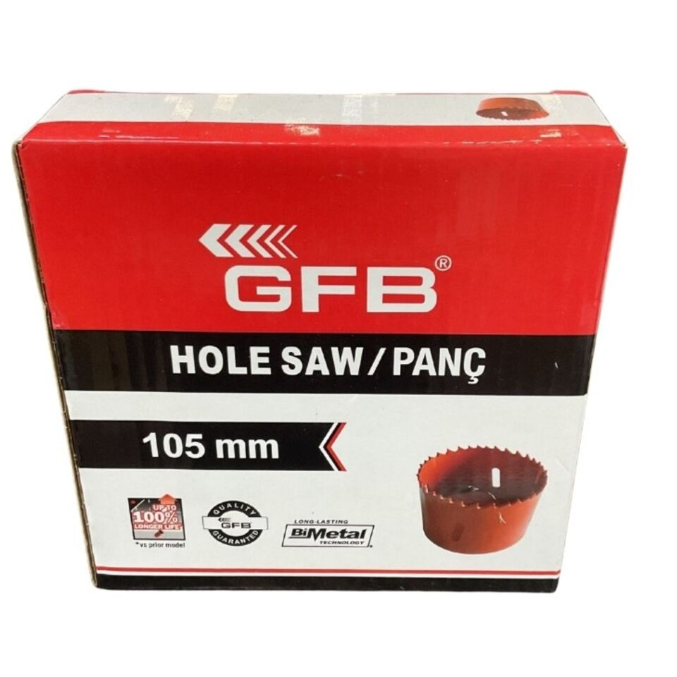 Gfb Bi-metal Panç 105 Mm Kod:4834