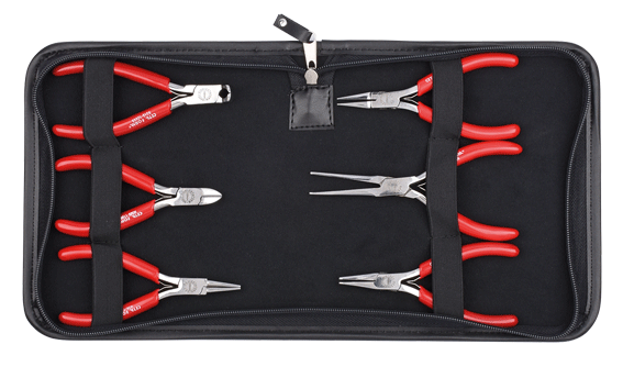 Ceta Form 6 Parça C-TRONIC Basic Elektronikçi Pense Takımı (Deri Çantalı) - H30-W06