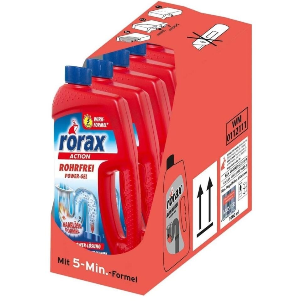 Rorax Power Wc Lavabo Banyo Açıcı 1000 Ml