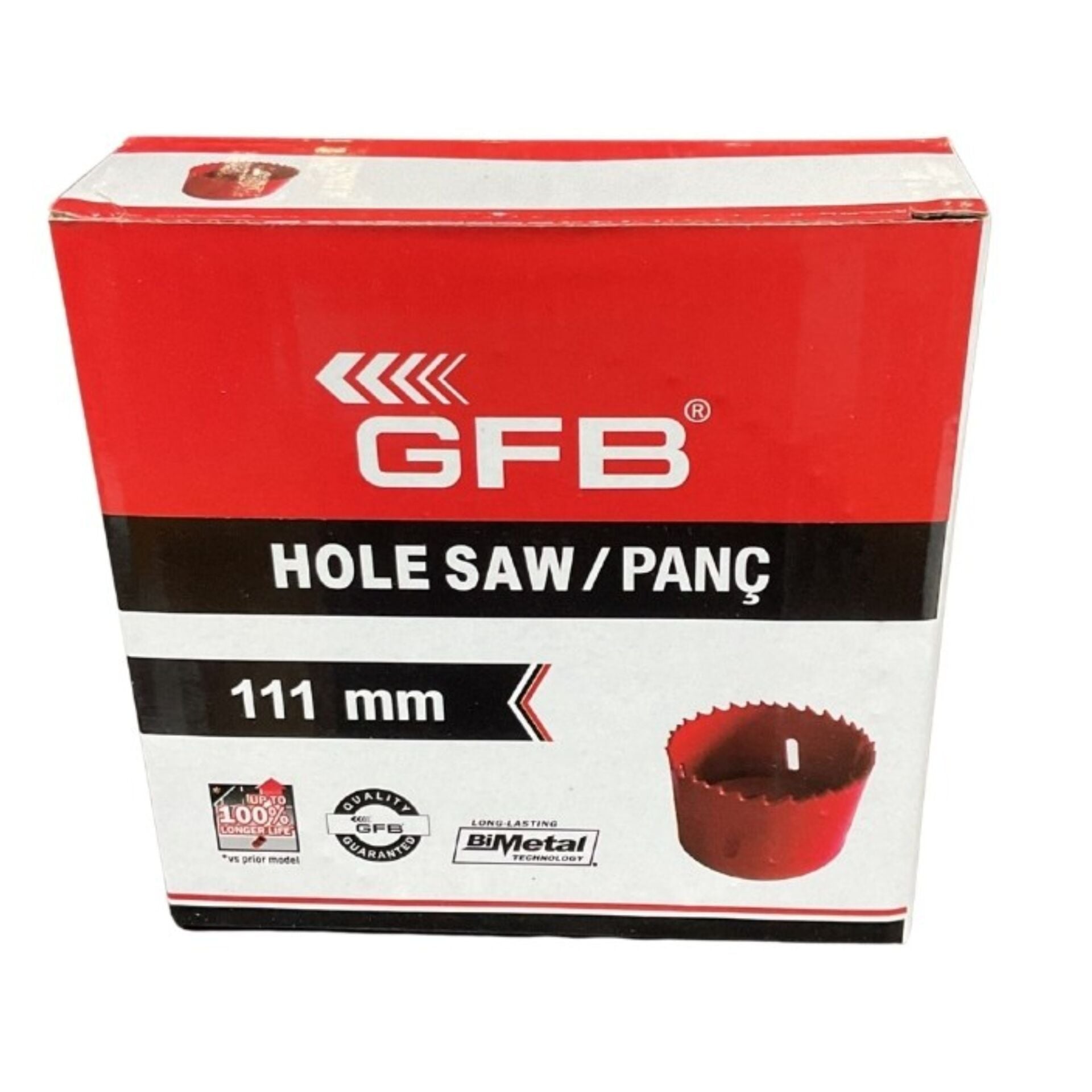 Gfb Bi-metal Panç 111 Mm Kod:4836