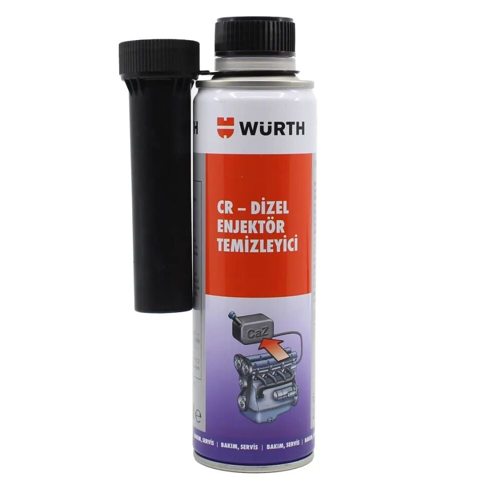 Würth Dizel Yakıt Sistemi ve Enjektör Temizleyici 300 ml 5861011300