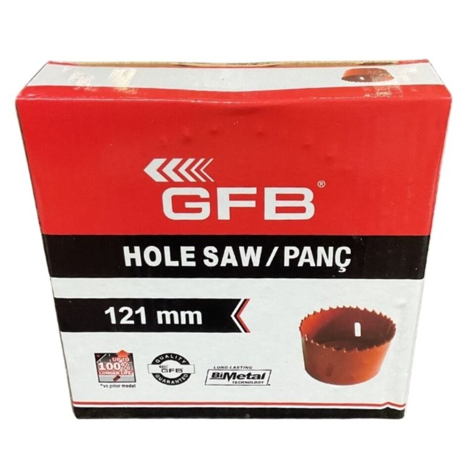 Gfb Bi-metal Panç 121 Mm Kod:4838