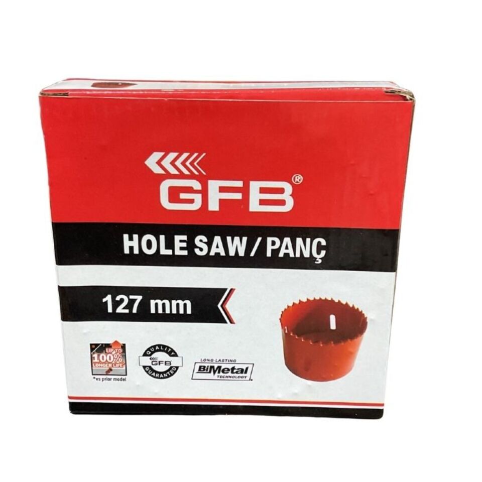 Gfb Bi-metal Panç 127 Mm Kod:4839