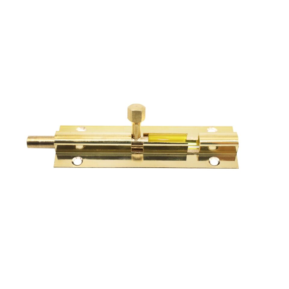 Canex Pirinç Sürgü 10 Cm Sarı