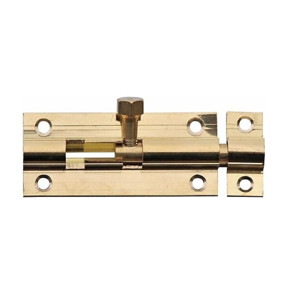 Canex Pirinç Sürgü 10 Cm Sarı